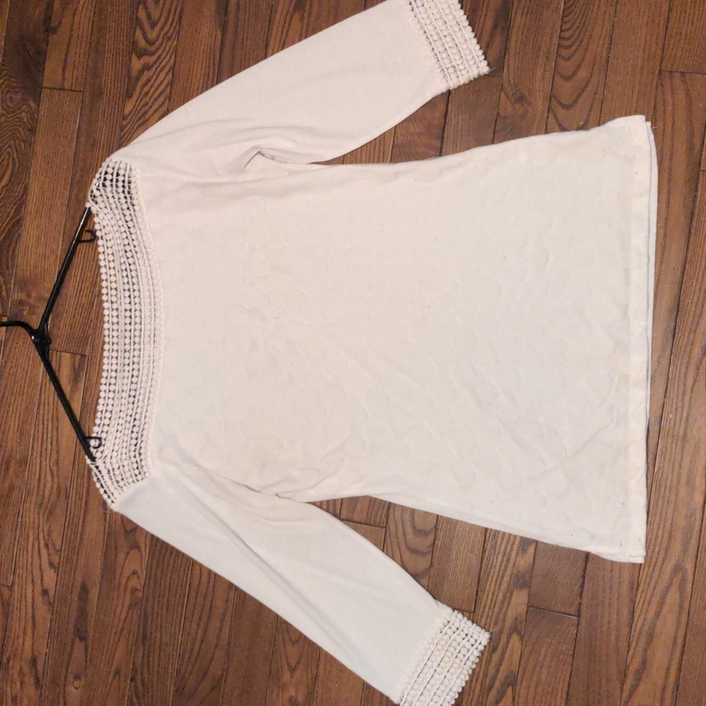 Shannon Ford White Boatneck Tunic